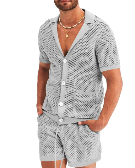 Icy men two piece beach set