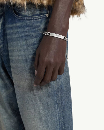 MM6 Maison Margiela | Numeric Signature Kettenarmband | Silberfarben | Damen