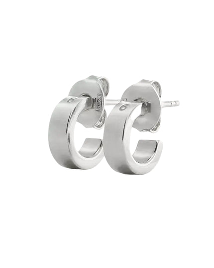 MM6 Maison Margiela | Numeric Minimal Signature Creolen | Silberfarben | Damen