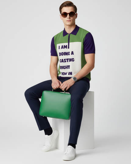 BYMANYC ® New York | SOHO Cashmere Polo | Colour-Block