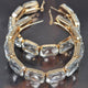 ST. MARKS Multicolor Stone Hoop Earrings: NYFW BYMANYC ® New York-1