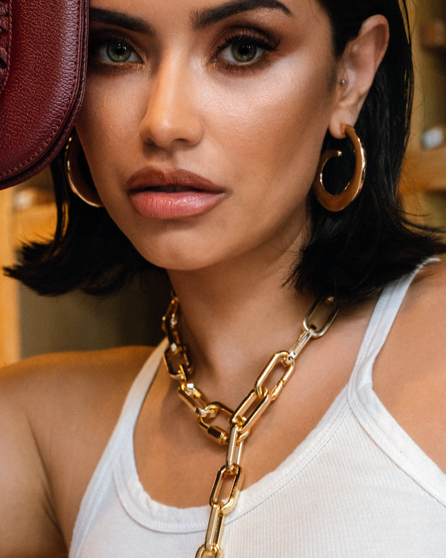 ANTONIA — Chunky Link Halskette | Gold / Silber | Denise Pacini