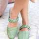 Sea Escape Woven Leather Slide Sandals-9