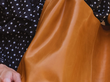 Serendipity Slouchy Leather Tote Bag