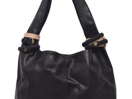 Serendipity Slouchy Leather Tote Bag