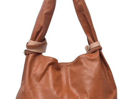 Serendipity Slouchy Leather Tote Bag