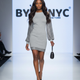 Silver Gray Mini Day Dress CHELSEA: Prêt-à-Porter Line BYMANYC ® New York-0