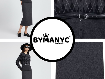 Skirt and Jacket Set UPPER EAST SIDE NYFW New Colecction BYMANYC ® New York
