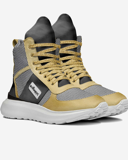 💟 Vegan Sport Sneaker NOLITA | Dorado (Gold) | Unisex | Handgefertigt in Italien