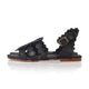 Spell Scalloped Leather Sandals (Sz. 8.5)-1