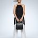 Strap Neck Top New Collection BYMANYC ® New York • Midnight Noir Fringe-1