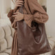 Sueno Slouchy Leather Bag-0