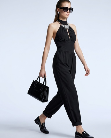 Damen Jumpsuit Soho Halter