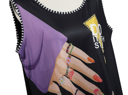 TOP TUNICA NICOLE LEE CON BRILLOS (NAIL POLISH)-3