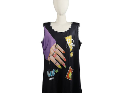 TOP TUNICA NICOLE LEE CON BRILLOS (NAIL POLISH)-4