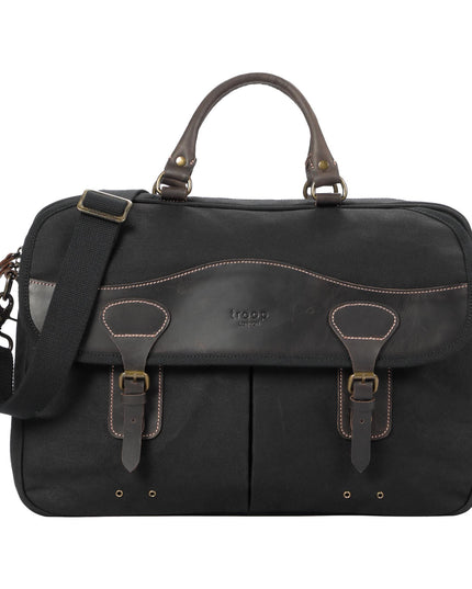 Heritage Canvas Laptop Briefcase 15 Inch | TRP0545-0
