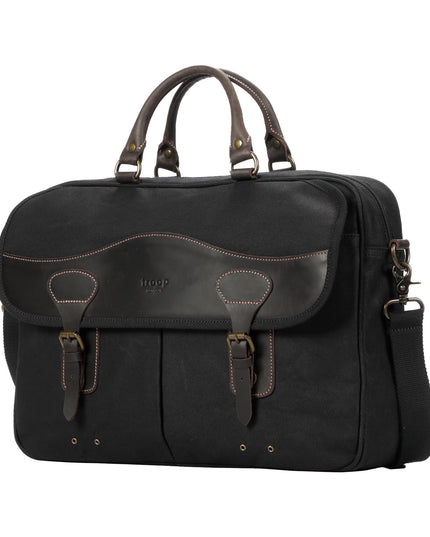 Heritage Canvas Laptop Briefcase 15 Inch | TRP0545-1