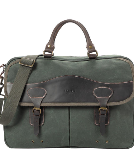 Heritage Canvas Laptop Briefcase 15 Inch | TRP0545-5