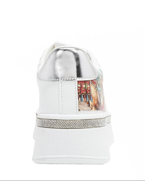 ZAPATILLAS DE MODA CON PEDRERÍA (QUEEN CLEOPATRA)-4