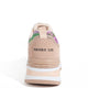 Modische Plateau-Sneaker (Violet Blossom)