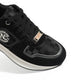Plateau-Sneaker Schwarz – Nicole Lee
