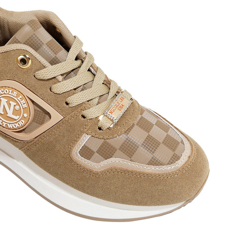ZAPATILLAS DE MODA (MARRON)-2