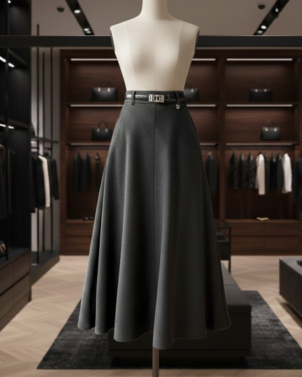 Tailored Flare Maxi Rock • MADISON | New Collection