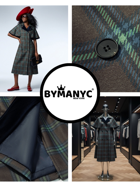 Tartan Heritage Gown • MIDTOWN New Collection BYMANYC ® New York-2
