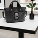 3D Crystal Skull Bag Nietentasche
