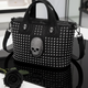 3D Crystal Skull Bag Nietentasche