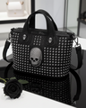 3D Crystal Skull Bag Studded Bag