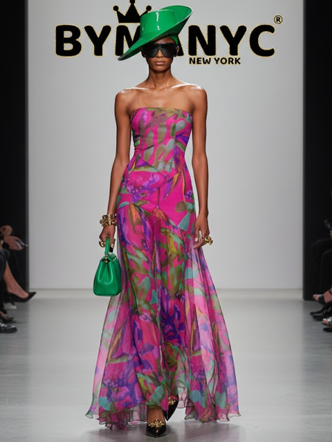 Tropical Vibes Strapless • IBIZA New Collection BYMANYC ® New York-2