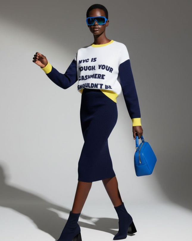 UPPER EAST SIDE Cashmere Sweater BYMANYC® New York-0