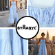 UPPER EAST SIDE Women's Sky Blue Dress Prêt-à-Porter BYMANYC ® NY-2