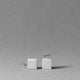 CUBE Earrings | Grey Concrete Minimal Design-3