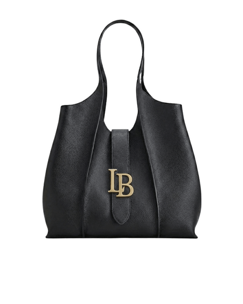 Mayfair Black Shoulder Plant Based Leather Bag  (Pre-Order For delivery July 22nd 2026)-0