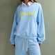 Côte d’Azur Sweatpants & Sweatshirt in Pastellblau