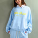 Côte d’Azur Sweatpants & Sweatshirt in Pastellblau