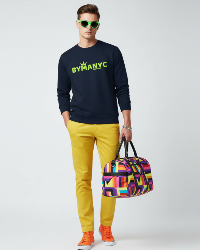 Unisex Organic Sweatshirt LOVE PARK AVENUE – BYMANYC ® New York | Vegan Streetwear-0