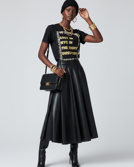 💟 LOST IN NYC T-Shirt  | Unisex | Schwarz