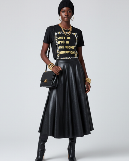 💟 LOST IN NYC T-Shirt  | Unisex | Schwarz