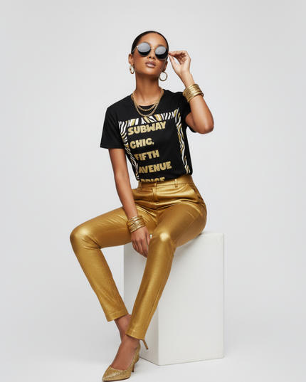 Unisex T-Shirt Subway Chic, Fifth Avenue Price – BYMANYC ® New York-1