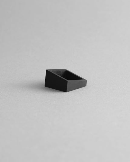 MK3 BLACK RING + BRASS SQUARE RING I Modular Geometric Set-3