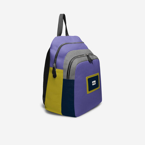 Urban Violet Vegan Backpack by BYMANYC ® New York – Made in Italy-1