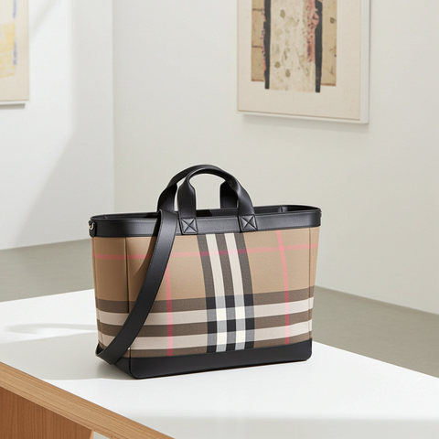 BURBERRY ORMOND TOTE BAG TOUPE
