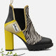Vegan Elastic Designer Boot BYMANYC ® New York Urban Black-0