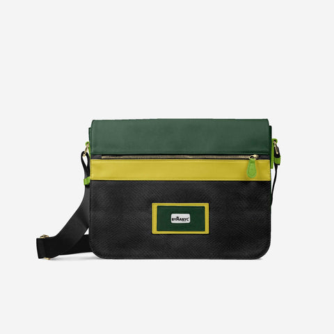 Vegan Executive Messenger Bag 16” | BYMANYC ® New York Crafted in Italy-1