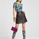 Vegan Leather Mini Pleat Skirt GREENWICH VILLAGE BYMANYC ® New York-1