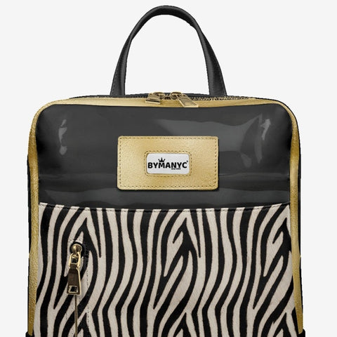 Vegan Urban Laptop Backpack 16” | BYMANYC ® New York Skyline Flow-1