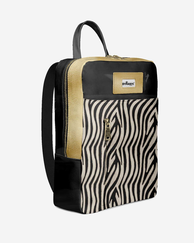 Vegan Urban Laptop Backpack 16” | BYMANYC ® New York Skyline Flow-0